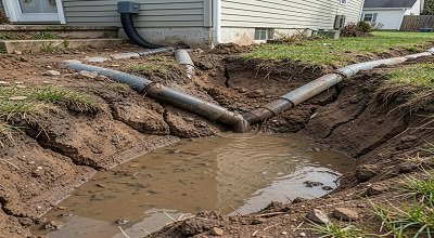 Sewer Line Problems from Shifting Soil